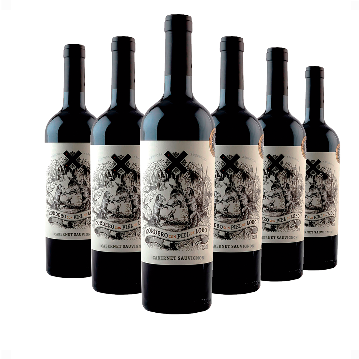 Kit 6 Cordero Con Piel de Lobo Cabernet Sauvignon