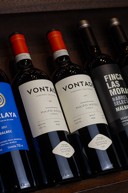 Vinhos selecionados