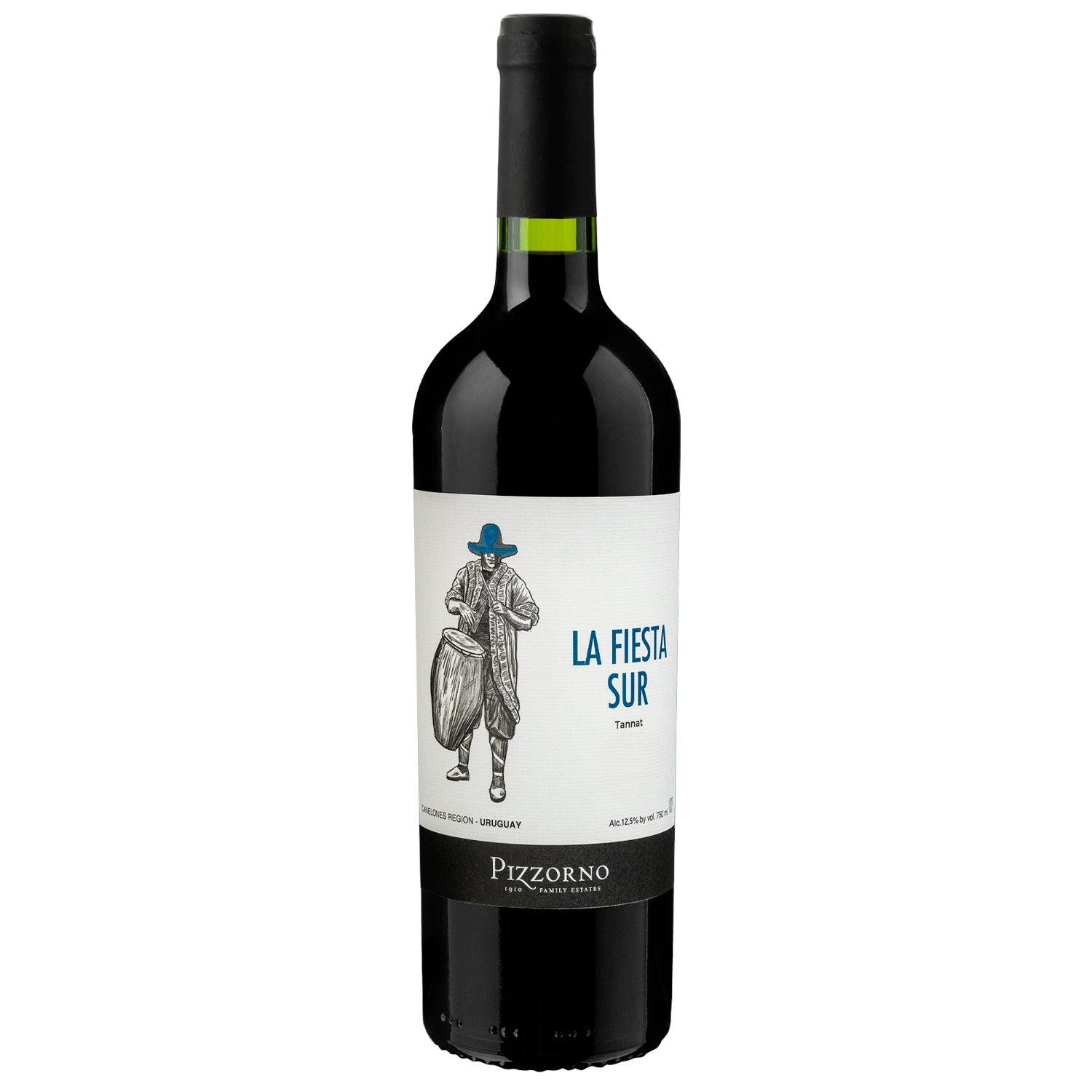 Vinho Pizzorno La Fiesta Sur Tannat Tinto 750 ml