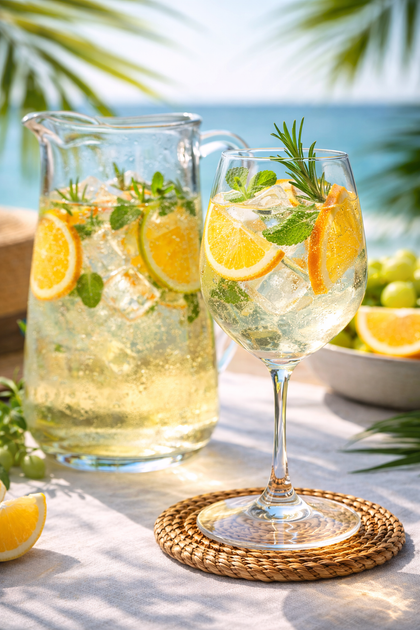 Bianco de Verano: o drink com vinho branco perfeito para o verão