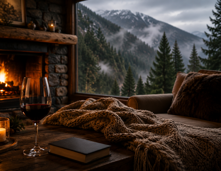 5 Cenários Perfeitos para Abrir uma Garrafa de Vinho Neste Inverno