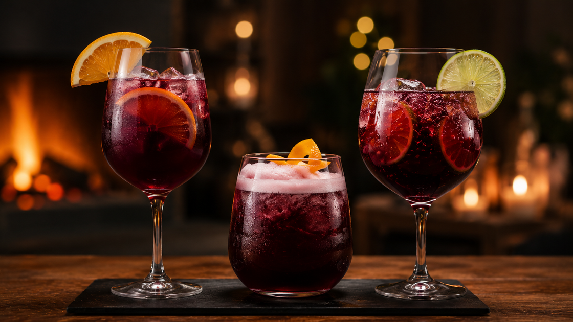 3 Drinks com Vinho Tinto para Experimentar Neste Inverno