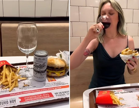 McDonald’s com vinho? Conheça o único lugar do mundo onde a bebida acompanha o lanche