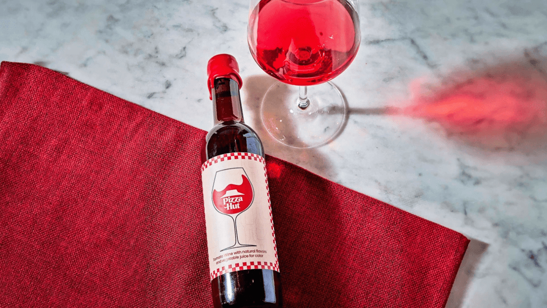 Pizza Hut lança vinho de tomate: "Pizza Wine" - Vinsel Vinhos