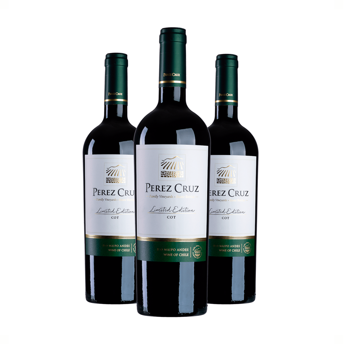 Kit 3 Perez Cruz Limited Edition Cot (Malbec)