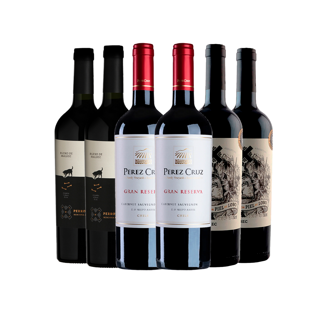 Kit 6 Tintos Seleção Distinta