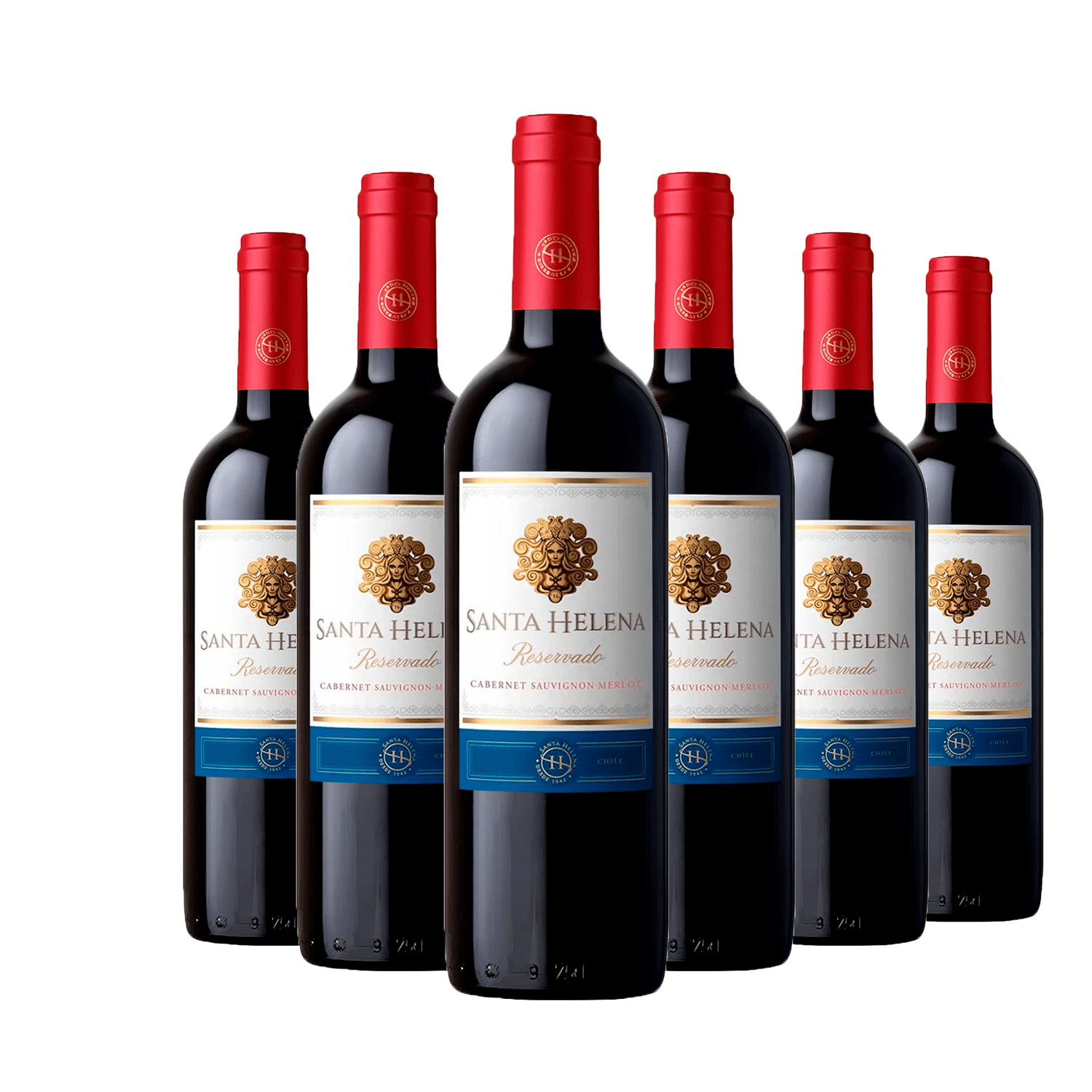 Kit 6 Santa Helena Reservado Cabernet - Merlot