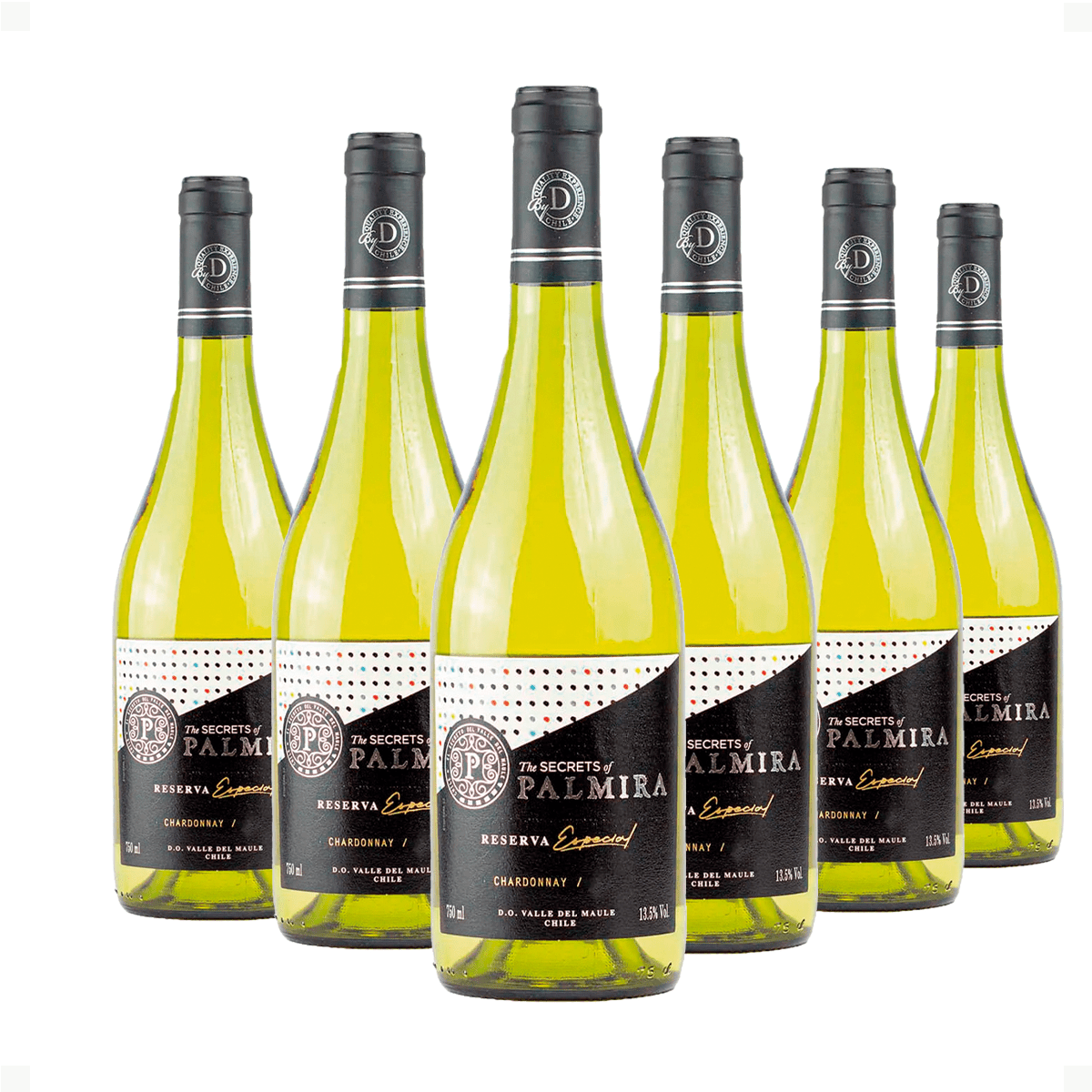 Kit 6 Casa Donoso Palmira Reserva Especial Chardonnay