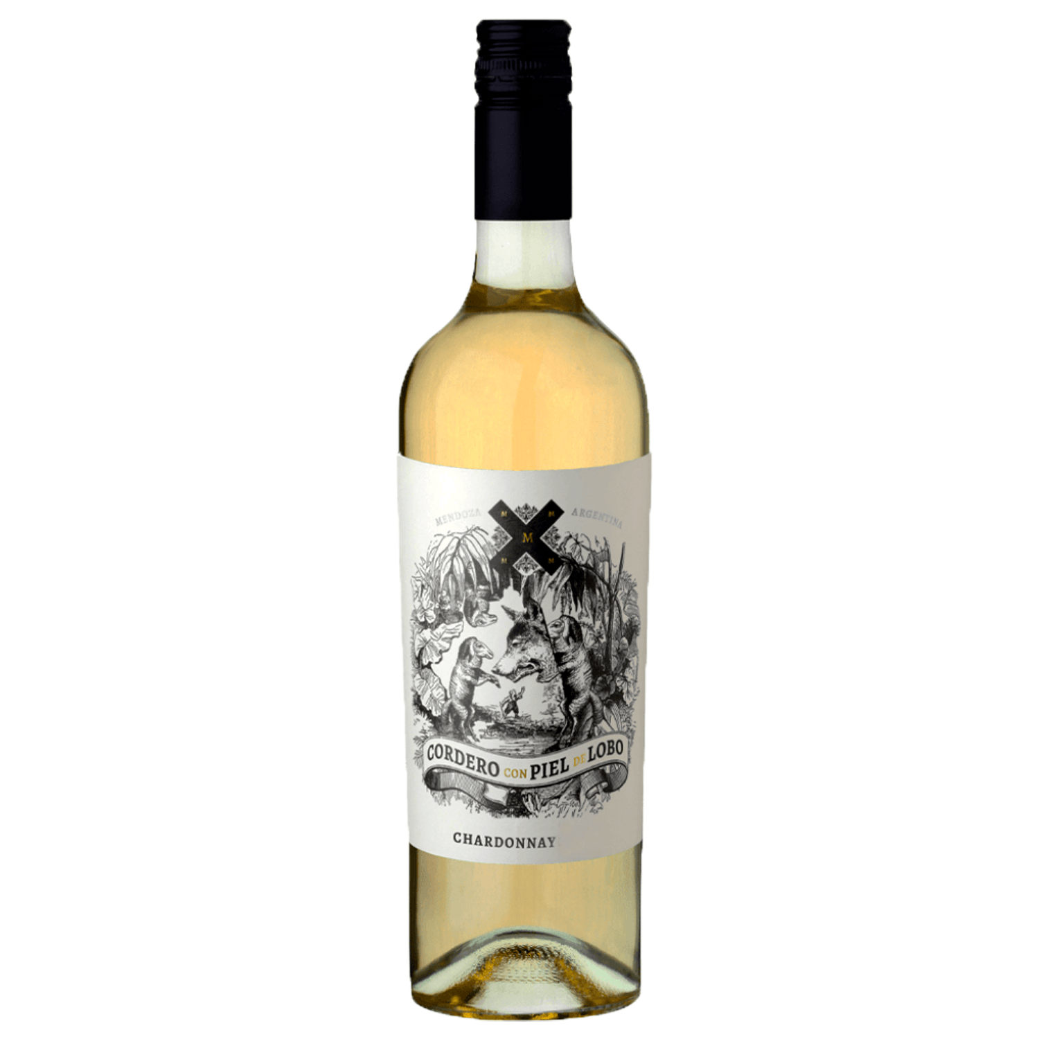 Garrafa 750ml Cordero Con Piel de Lobo Chardonnay