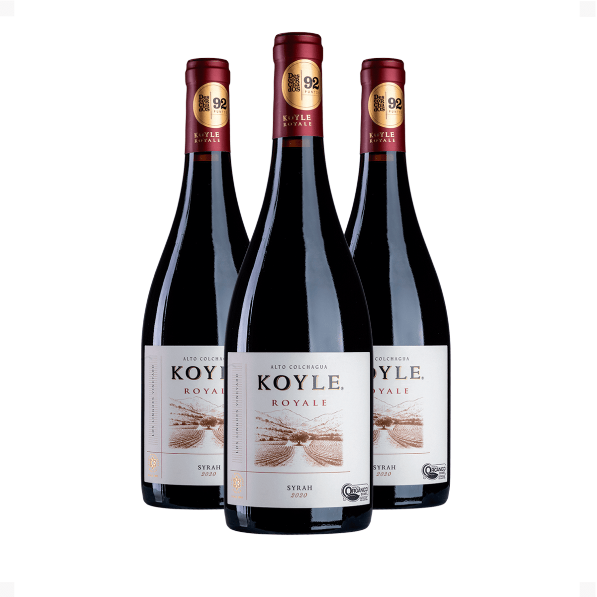 Kit 3 Koyle Royale Syrah