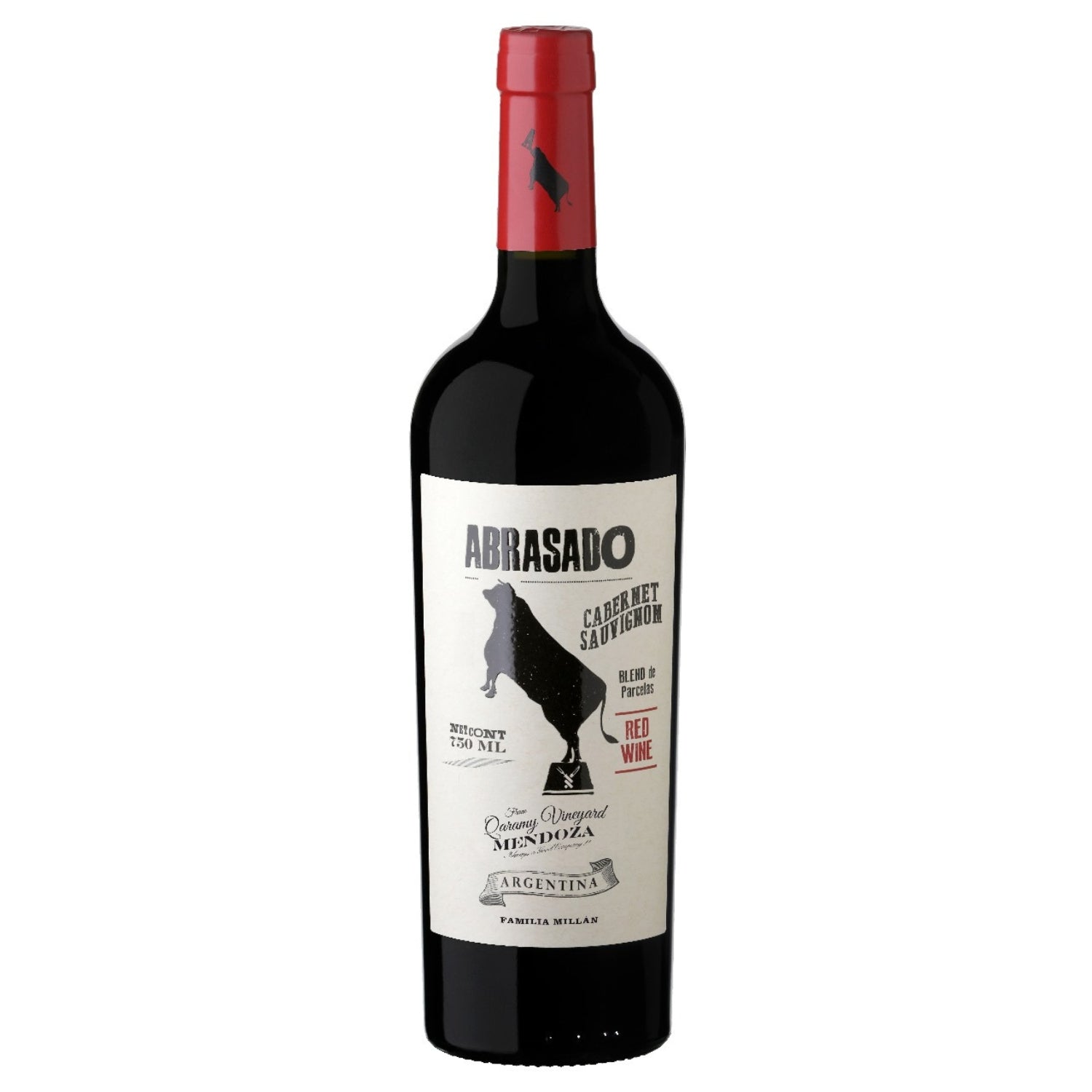 Vinho Abrasado Blend de Parcelas Cabernet Sauvignon 750 ml