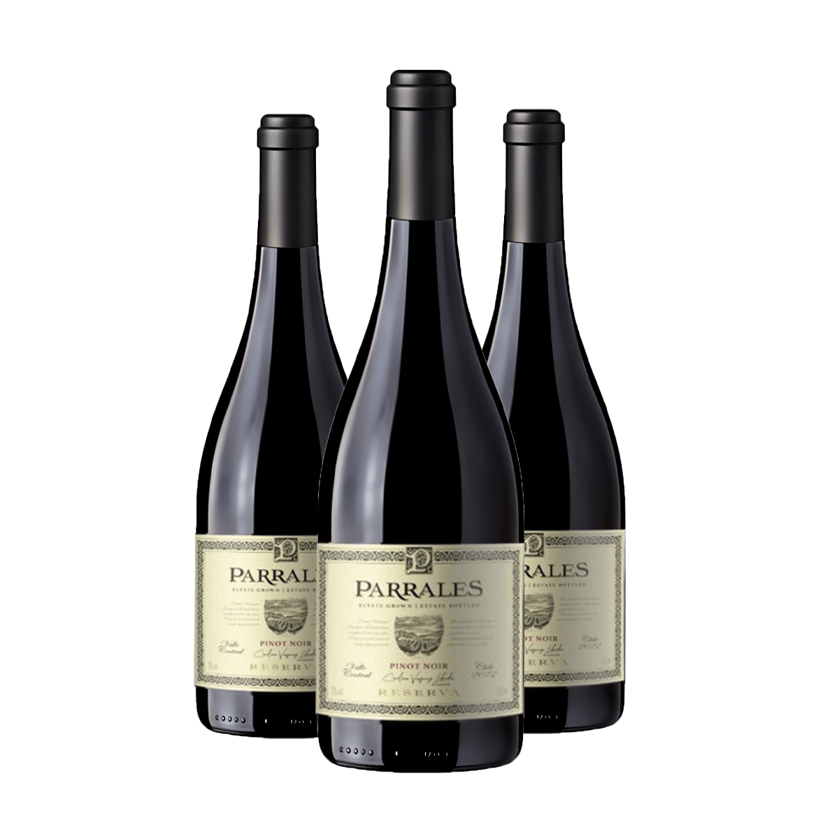 Kit 3 Parrales Reserva Pinot Noir